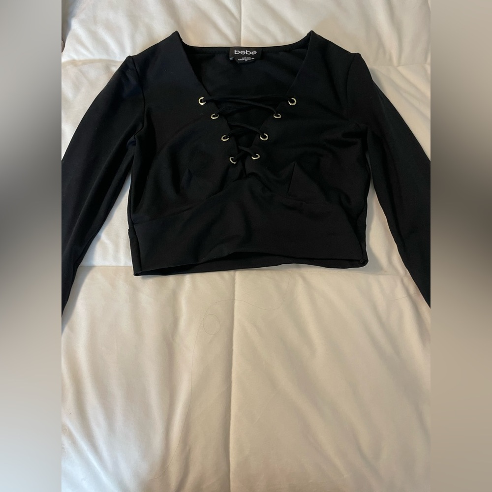 Black Bebe shirt